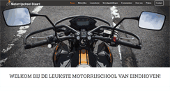 Desktop Screenshot of motorrijschoolstaart.eu