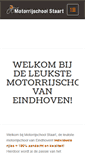 Mobile Screenshot of motorrijschoolstaart.eu