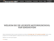 Tablet Screenshot of motorrijschoolstaart.eu